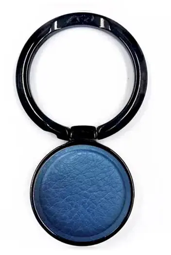 LGD Leather Ring Universal Ring Holder Blue