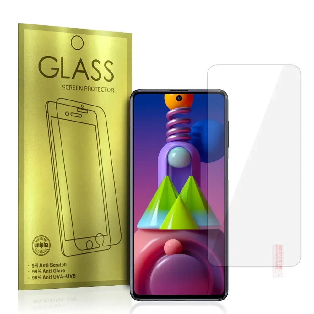 Gold aizsargstikls telefona ekrānam Samsung Galaxy M51 (M515) | Galaxy M52 5G (M526)