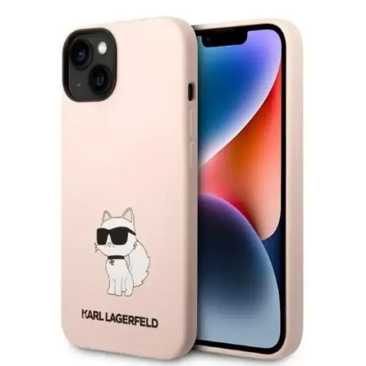 Karl Lagerfeld KLHCP14MSNCHBCP iPhone 14 Plus 6.7" hardcase pink|pink Silicone Choupette