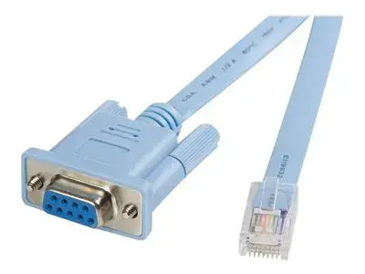 StarTech.com 6 ft RJ45 to DB9 Cisco Console Management Router Cable - M|F Serial Console Cable (DB9CONCABL6) - serial cable - 1.8 m