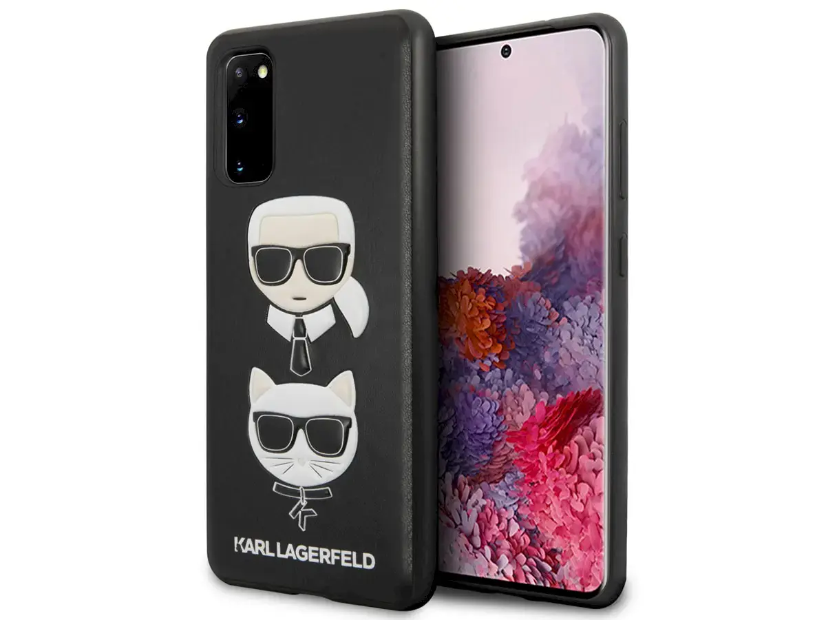 Karl Lagerfeld KLHCS69KICKC & Choupette Cover For Samsung G988 Galaxy S20 Ultra Black