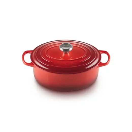Čuguna katls ovāls 27cm / 4,1L sarkans