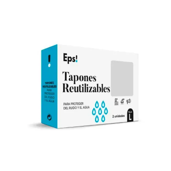 EPS Reusable Ear Plugs Size L
