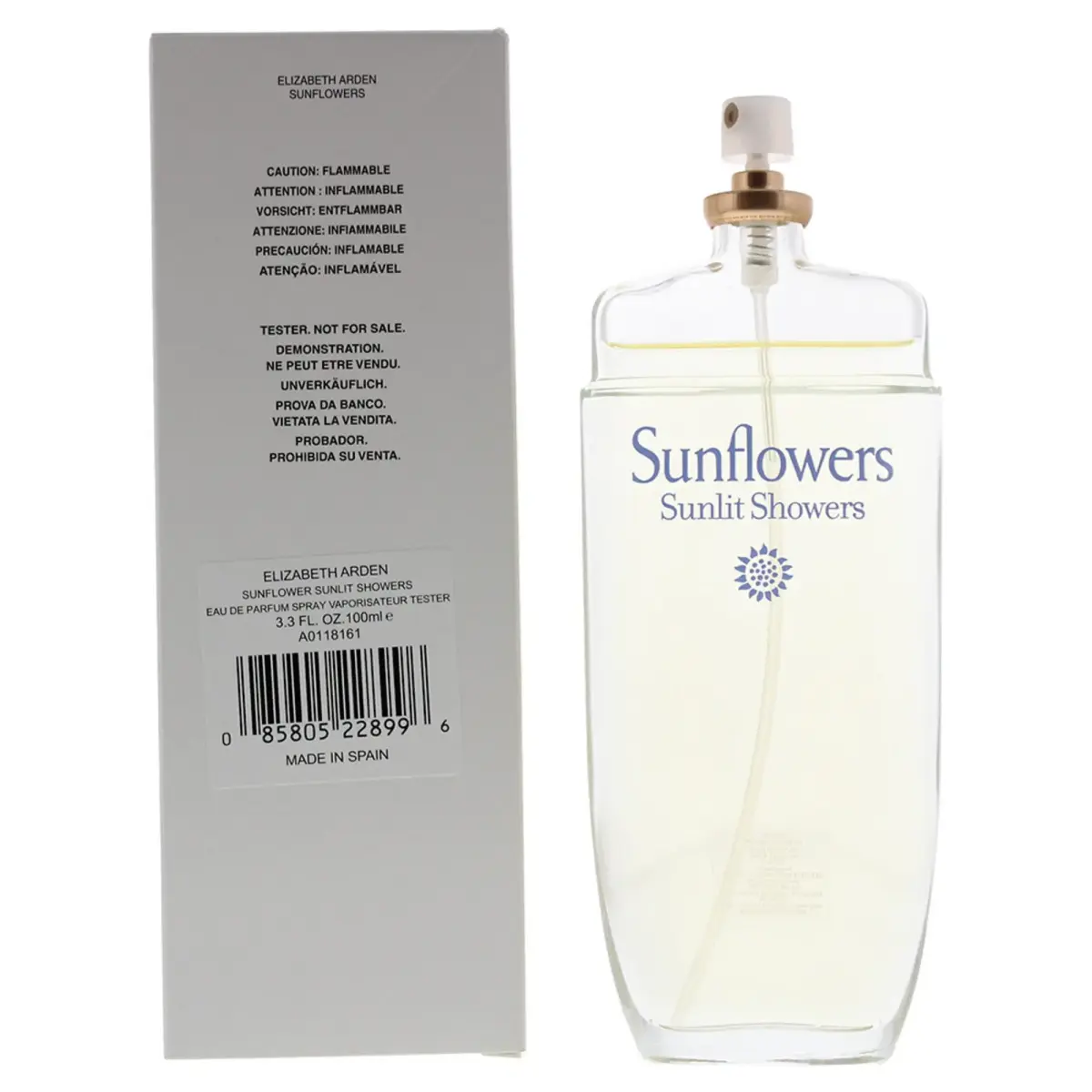 Elizabeth Arden, Sunflowers Sunlit Showers, Eau De Toilette, For Women, 100 ml *Tester