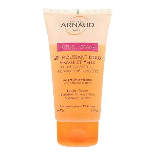 Institut Arnaud, Facial Care Ritual, Purifies, Cleansing Gel, For Face & Eyes, 150 ml