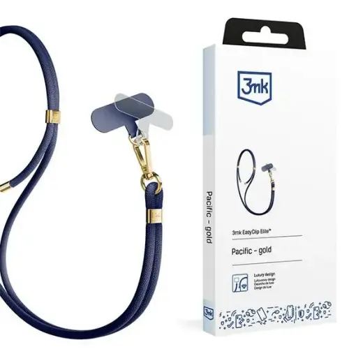 3MK EasyClip Elite Pacific (gold) Phone Lanyard
