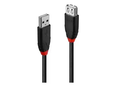 Lindy USB 2.0 Slimline Active Extension Cable - USB extension cable - USB to USB - 5 m