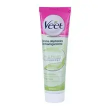 Silk & Fresh Dry Skin Depilatory Cream - Depilatory cream with the scent of lily for dry skin