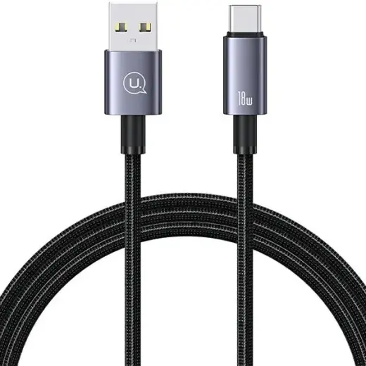 USAMS SJ663USB01 data transfer and charging cable | USB-A to USB-C | 15W | 1.2m