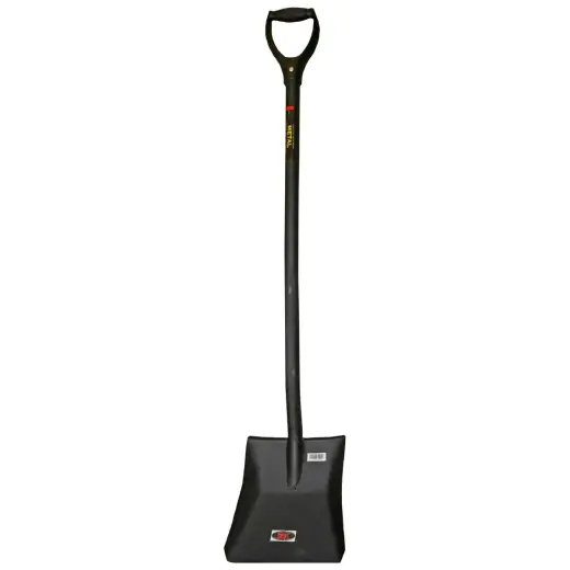 Garden spade 30x24x126cm, steel, with metal handle