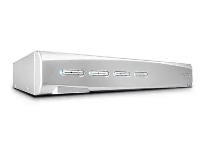 Lindy KVM Switch Pro DisplayPort USB 2.0 Audio - KVM | audio | USB switch - 4 ports