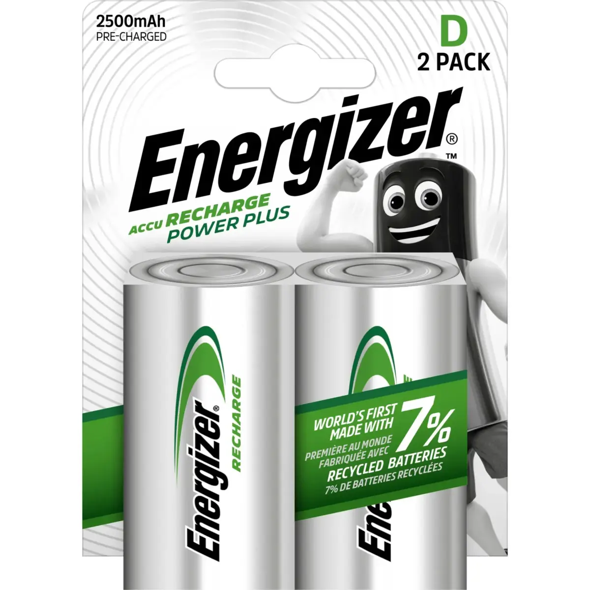 Energizer Rechargeable battery HR20 (D) 1
