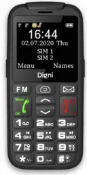 Mobilais telefons eSTAR Digni talk Black