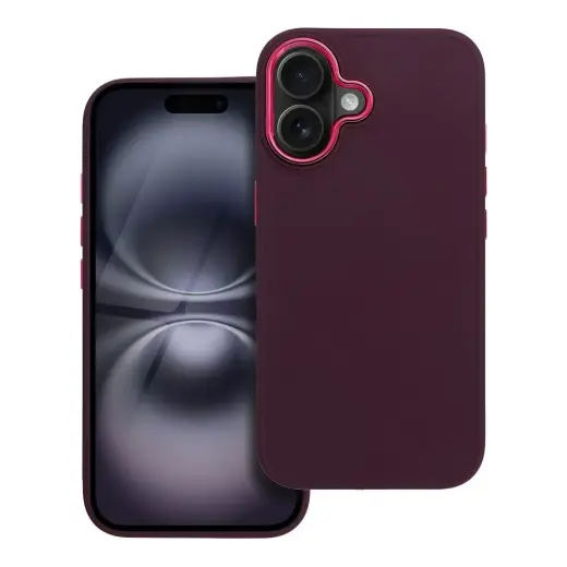FRAME phone case for iPhone 16 purple