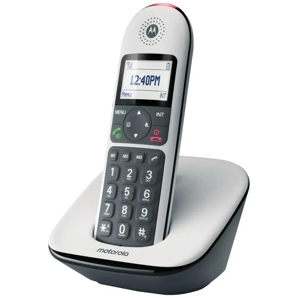 Cordless landline phone Motorola CD5001 white