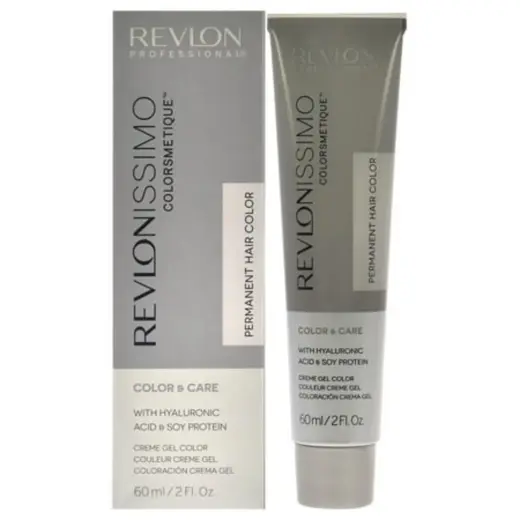 Revlon, Revlonissimo Colorsmetique, Permanent Hair Dye, 7.32 Medium Golden Pearl Blonde, 60 ml
