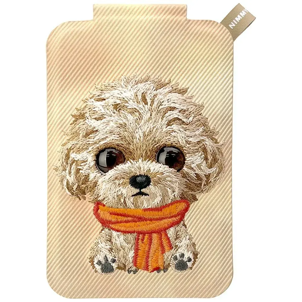 Magnetic phone wallet stand  Nimmy New Big-Eye Cute Pets 2.0 Dog brown