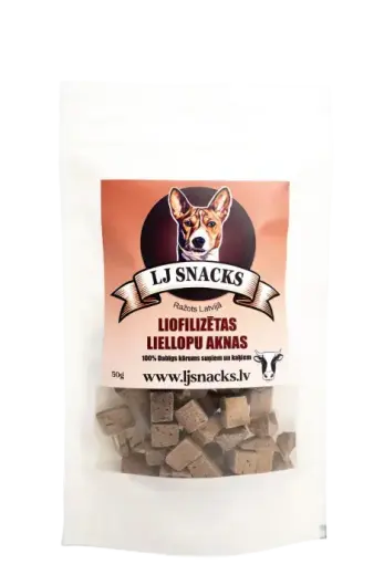 LJ Snacks Freeze-Dried Beef liver 50 g