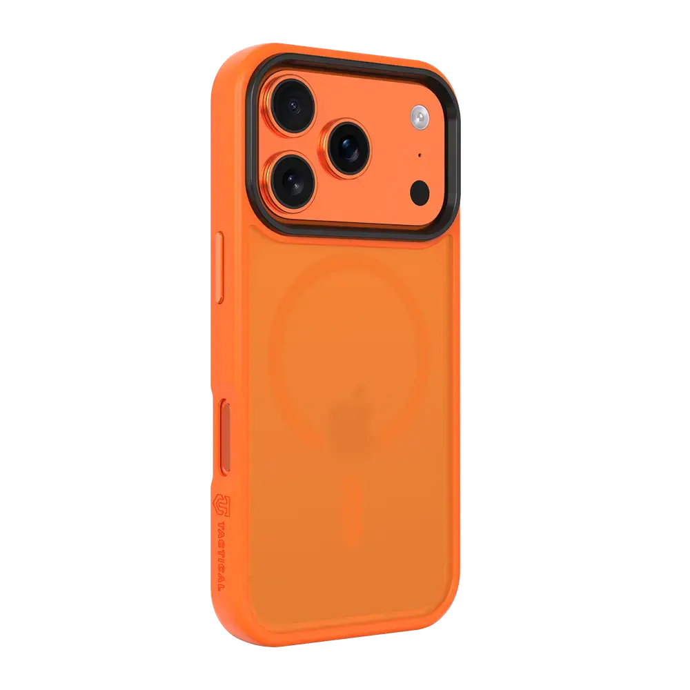 Tactical MagForce Hyperstealth maciņš ar MagSafe atbalstu telefonam iPhone 17 Pro oranžs