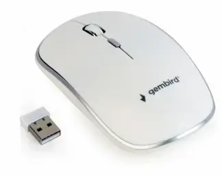 Gembird MUSW-4B-01 Wireless White