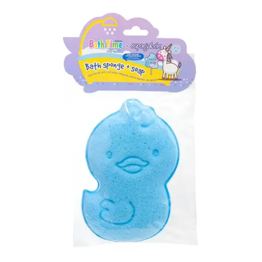Esponjabon, Cotton Candy, Cleansing & Exfoliating, Gourmand, Soap & Sponge 2-In-1, Body
