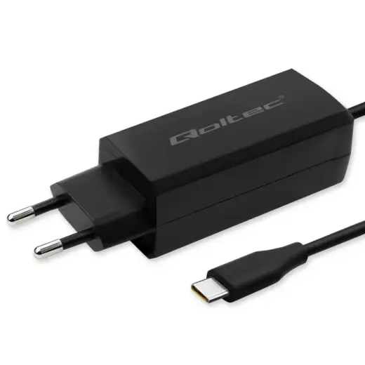 Зарядное устройство Qoltec GaN | 65W | PD, GaN | USB-C