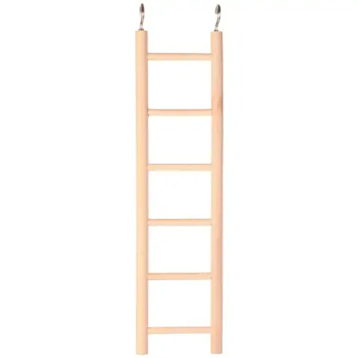 Koka trepes putniem - Trixie Wooden ladder (6 pakāpieni), 28 cm