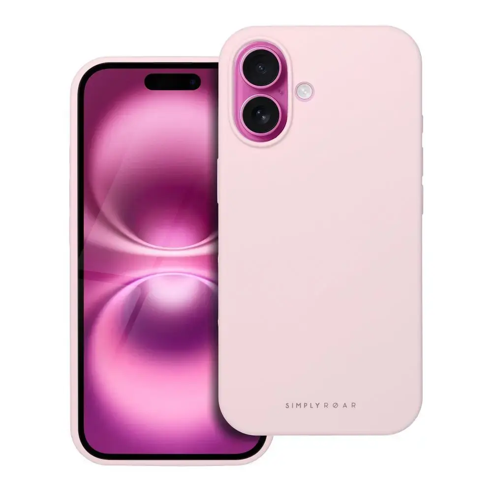 ROAR CLOUD SKIN maciņš telefonam iPhone 16 rozā