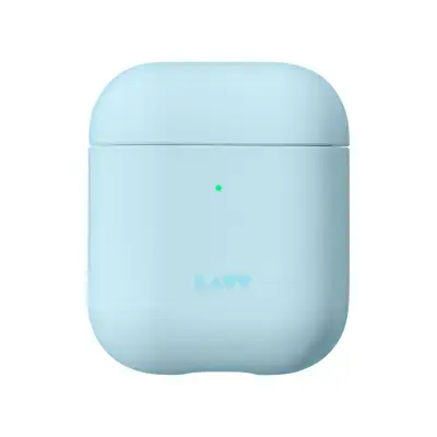LAUT Huex Pastels Case - Protective Case for AirPods 1 / 2 - Blue