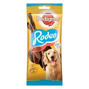 Pedigree C&T Rodeo suņu gardums ar liellopa gaļu (7 gab.) 123g
