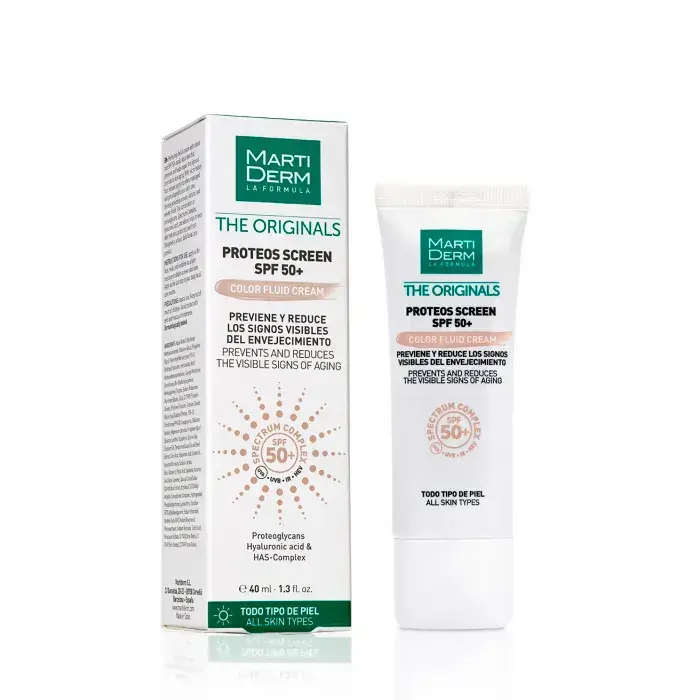 Martiderm Proteos Screen Spf 50+ Cream Color 40ml