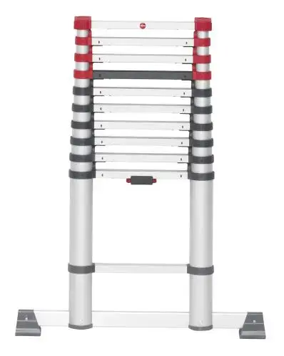Kāpnes teleskopiskās T80 FlexLine / alumīnija / 11 pakāpieni