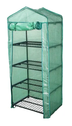 Greenhouse Besk 69x49x160cm with shelves