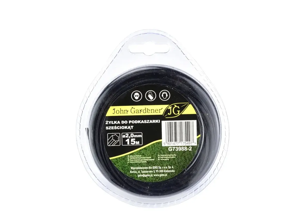 Nylon Hexagonal Trimmer Line 2.0mm x 15m