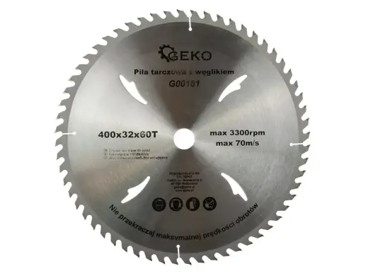 TCT ketassae tera puidule 400x32x60T