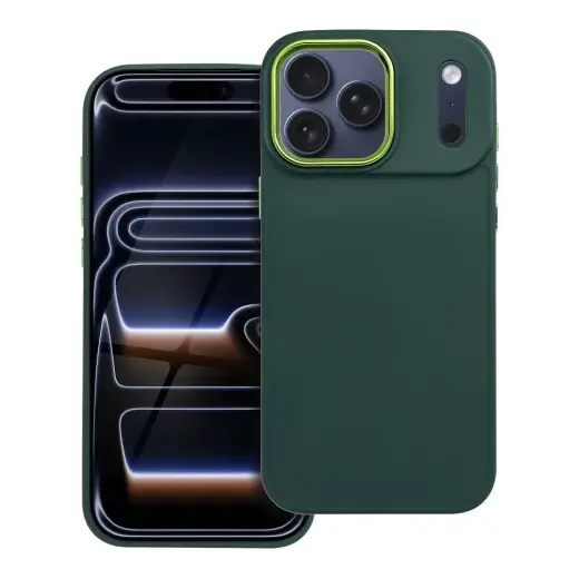 FRAME phone case for iPhone 17 Pro Max green
