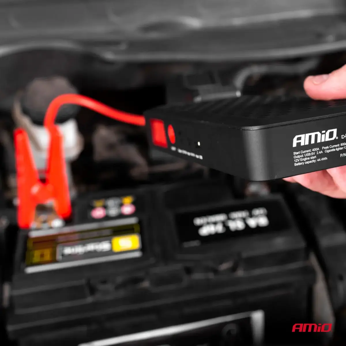 Portable Jump starter with Powerbank 12V 4Ah 800A SJ02