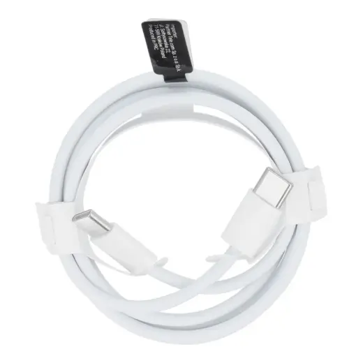 HD26 datu pārraides un uzlādes vads | USB-C uz USB-C | PD, QC 3.0 | 30W | 1m | balts