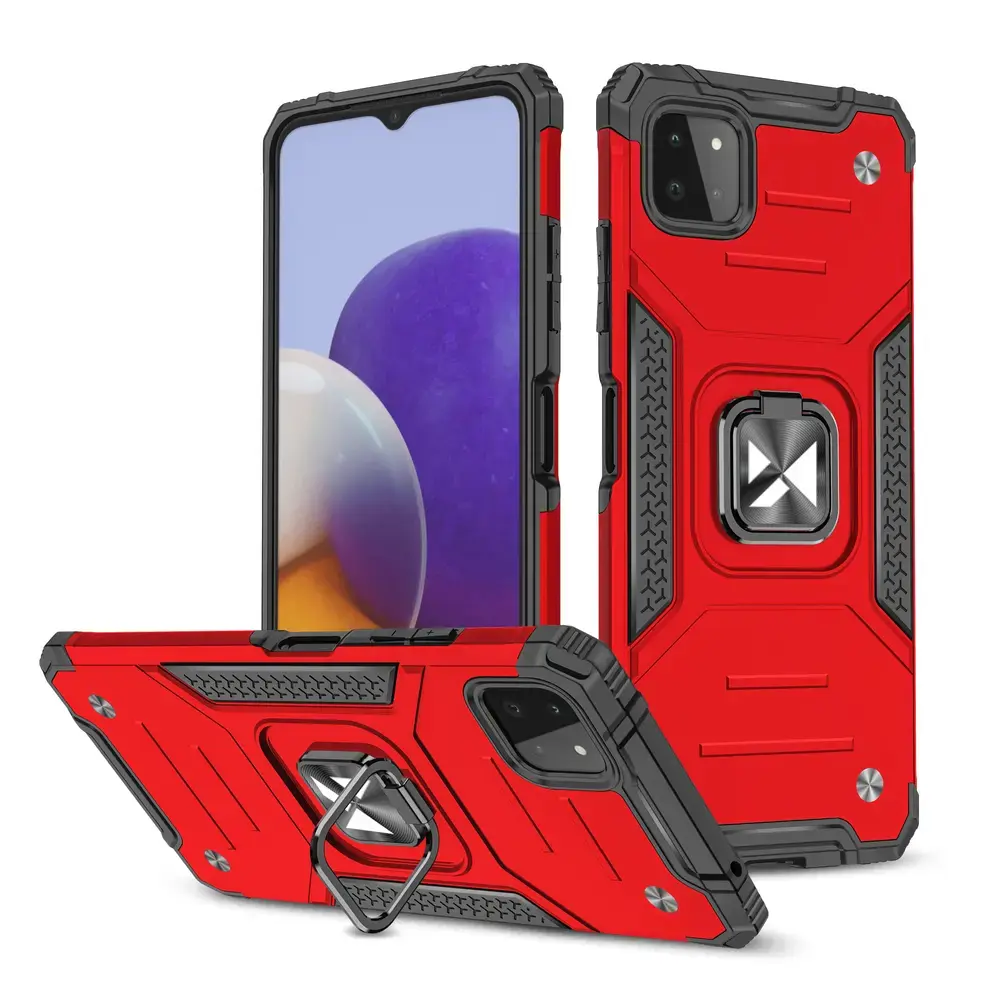 Wozinsky Ring Armor Case Kickstand Tough