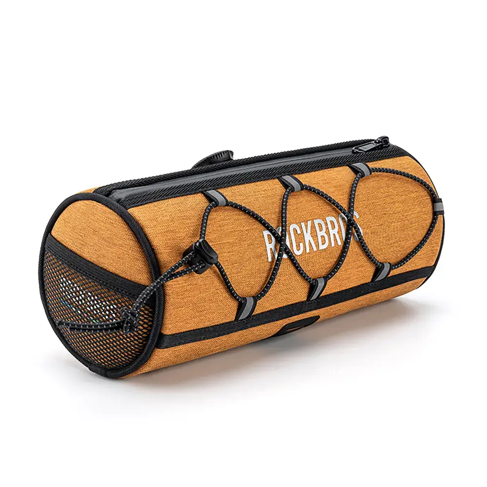 Torba na kierownicę 1,5L Rockbros TL002 ROAD TO SKY wodoodporna – pomarańczowa