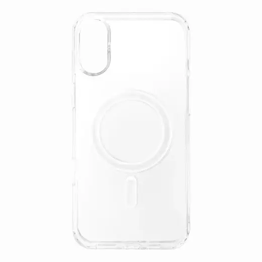 Ultra Clear telefono dėklas su MagSafe palaikymu Samsung Galaxy A37 (A376) skaidrus