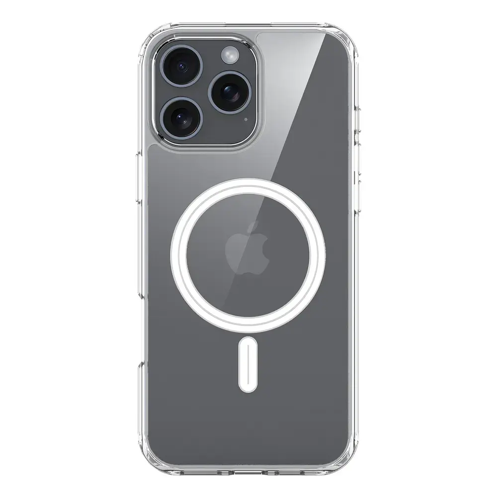 Dux Ducis Clin Mag maciņš ar MagSafe atbalstu telefonam iPhone 16 Pro Max caurspīdīgs