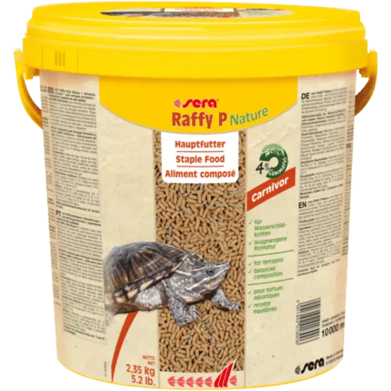 Barība reptiļiem : Sera Raffy P, 2kg (10l)