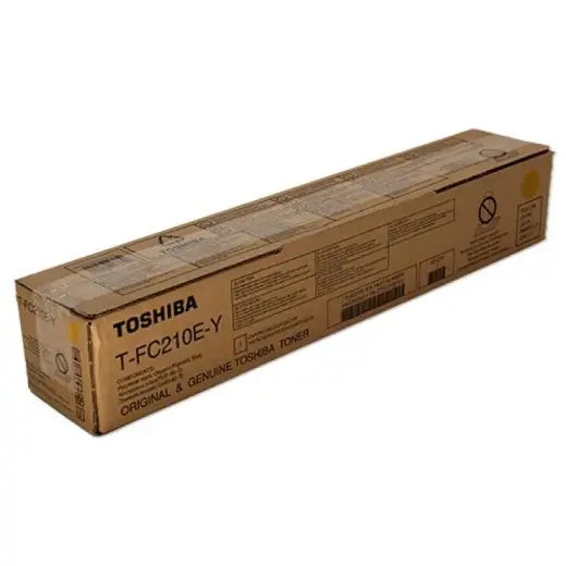 Toshiba Toner T-FC210EY TFC210EY Yellow Gelb (6AJ00000168) (6AJ00000271)