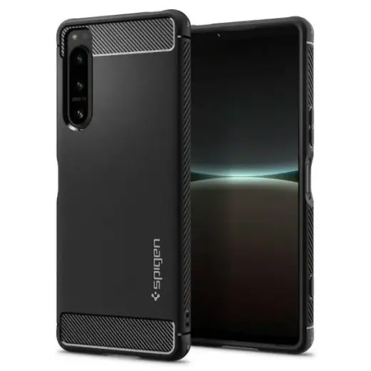 Spigen Rugged Armor Sony Xperia 5 IV czarny|black ACS04552