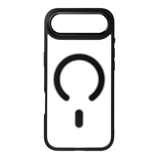 Color Edge Mag telefono dėklas su MagSafe palaikymu iPhone 17 Air juodas