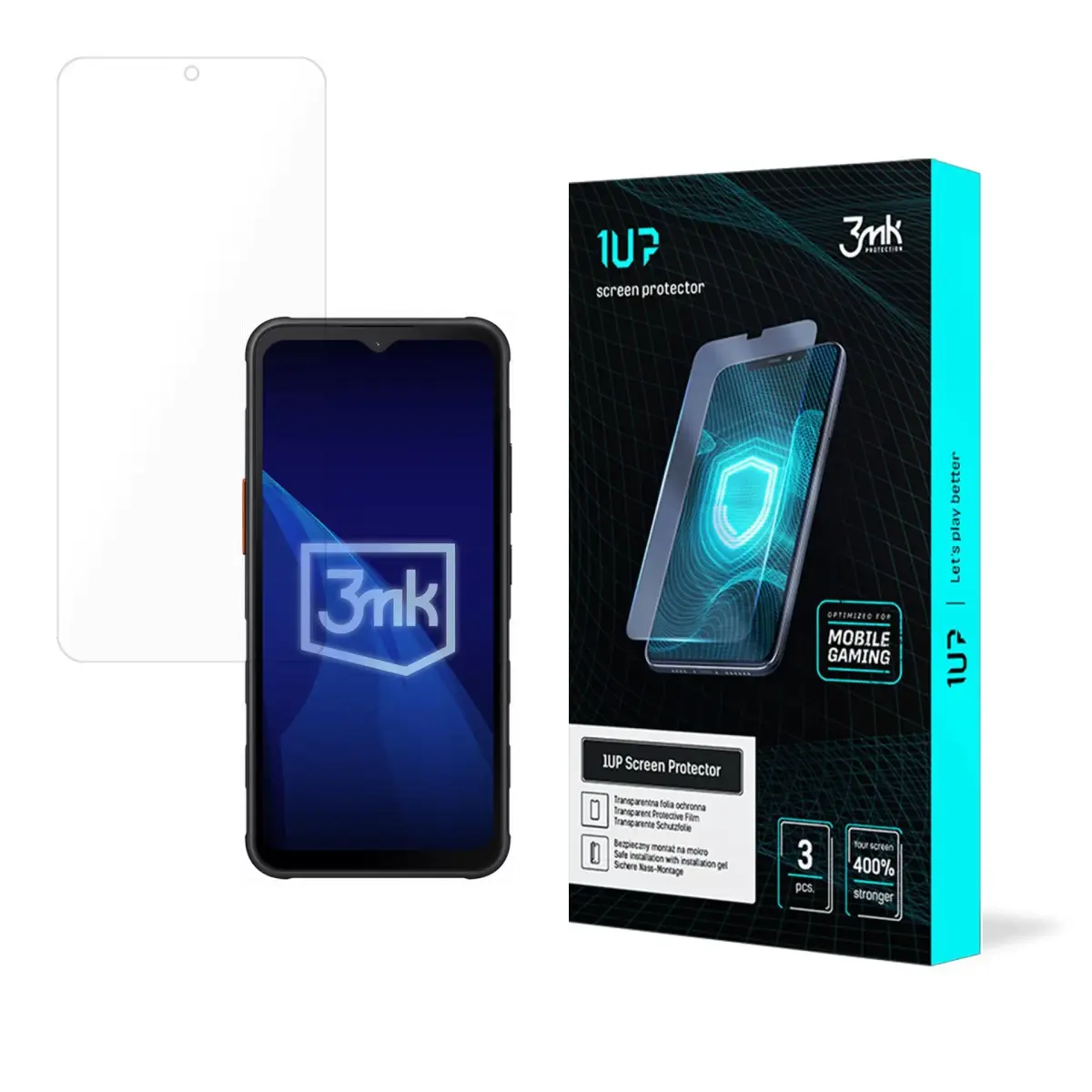 3mk Protection 3mk 1UP protective film for Samsung Galaxy Xcover 7 Pro (G766) (3 pcs.)