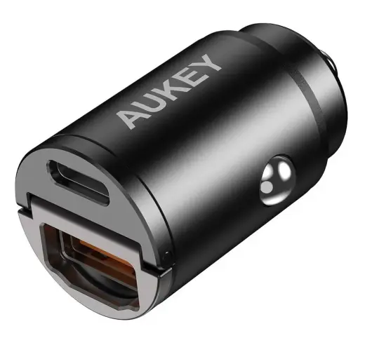 AUKEY CC-A3 Mini Alumin ium Car Charger 2xUSB