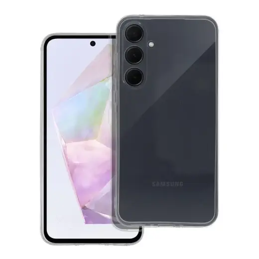 CLEAR 2 mm telefono dėklas Samsung Galaxy A35 (A356) skaidrus