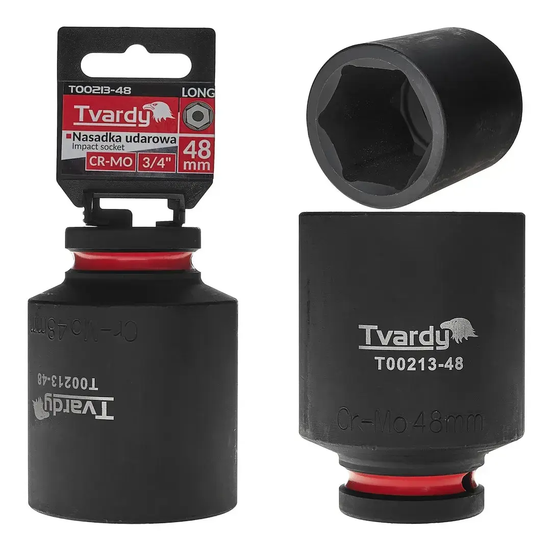 Deep impact socket 3/4" 6PT 48mm CR-MO